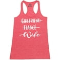 thumbnail image 1 of Shop4Ever Women's Girlfriend Fiance Wife Wedding Racerback Tank Top Small Red, 1 of 5