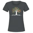 thumbnail image 1 of Shop4Ever Women's Grow Your Awareness Autism Puzzle Tree Graphic T-Shirt Medium Charcoal, 1 of 5