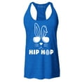 thumbnail image 1 of Shop4Ever Women's Hip Hop Bunny Rabbit Easter  Racerback Tank Top Large Royal Blue, 1 of 5