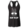 thumbnail image 1 of Shop4Ever Women's Hip Hop Bunny Rabbit Easter  Racerback Tank Top XX-Large Black, 1 of 5