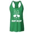 thumbnail image 1 of Shop4Ever Women's Hip Hop Bunny Rabbit Easter  Racerback Tank Top XX-Large Kelly Green, 1 of 5