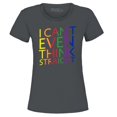 thumbnail image 1 of Shop4Ever Women's I Can't Even Think Straight Gay Pride Graphic T-Shirt Small Charcoal, 1 of 5