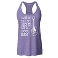thumbnail image 1 of Shop4Ever Women's I May be Old but I Got to See All The Cool Bands Racerback Tank Top Large Purple, 1 of 5