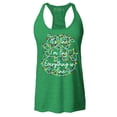 thumbnail image 1 of Shop4Ever Women's ItsFine Racerback Tank Top Medium Kelly Green, 1 of 5