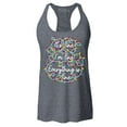 thumbnail image 1 of Shop4Ever Women's ItsFine Racerback Tank Top XX-Large Charcoal, 1 of 5