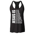 thumbnail image 1 of Shop4Ever Women's Jesus Is My Everything My God My Savior Christian Racerback Tank Top Medium Black, 1 of 5