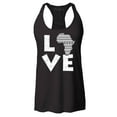 thumbnail image 1 of Shop4Ever Women's Love Africa Racerback Tank Top X-Large Black, 1 of 5