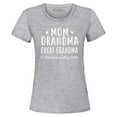 thumbnail image 1 of Shop4Ever Women's Mom Grandma Great-Grandma Graphic T-Shirt Large Sports Grey, 1 of 5