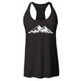 thumbnail image 1 of Shop4Ever Women's Mountains Scenery Nature Wildlife Racerback Tank Top Medium Black, 1 of 5