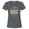 thumbnail image 1 of Shop4Ever Women's National Hispanic Heritage Month Graphic T-Shirt Large Dark Heather, 1 of 5