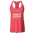 thumbnail image 1 of Shop4Ever Women's National Hispanic Heritage Month Racerback Tank Top X-Small Red, 1 of 5