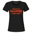thumbnail image 1 of Shop4Ever Women's This is My Halloween Costume Graphic T-Shirt Large Black, 1 of 5