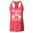 thumbnail image 1 of Shop4Ever Women's  This is My Spare Shirt Funny Bowling Racerback Tank Top Large Red, 1 of 5