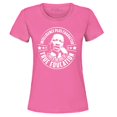 thumbnail image 1 of Shop4Ever Women's True Education Inspiring Quote Martin Luther King Jr.  Graphic T-Shirt Large Azalea Pink, 1 of 5