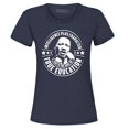 thumbnail image 1 of Shop4Ever Women's True Education Inspiring Quote Martin Luther King Jr.  Graphic T-Shirt XX-Large Navy, 1 of 5