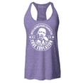 thumbnail image 1 of Shop4Ever Women's True Education Inspiring Quote Martin Luther King Jr.  Racerback Tank Top X-Large Purple, 1 of 5