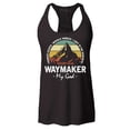 thumbnail image 1 of Shop4Ever Women's Waymaker My God Isaiah 42:16 Racerback Tank Top Large Black, 1 of 5
