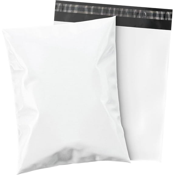 Shop4Mailers 19 x 24 Glossy White Poly Bag Mailer Envelopes 1.7 Mil Pack of 500