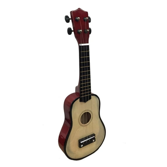 Shop4Omni ukulele Steel String Uke Guitar with Gig Bag and More - Natural