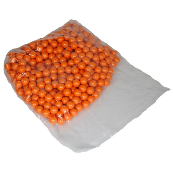 Shop4Paintball - ORANGE CRUSH - .68 Cal Paintballs Orange/Orange - Bag of 500
