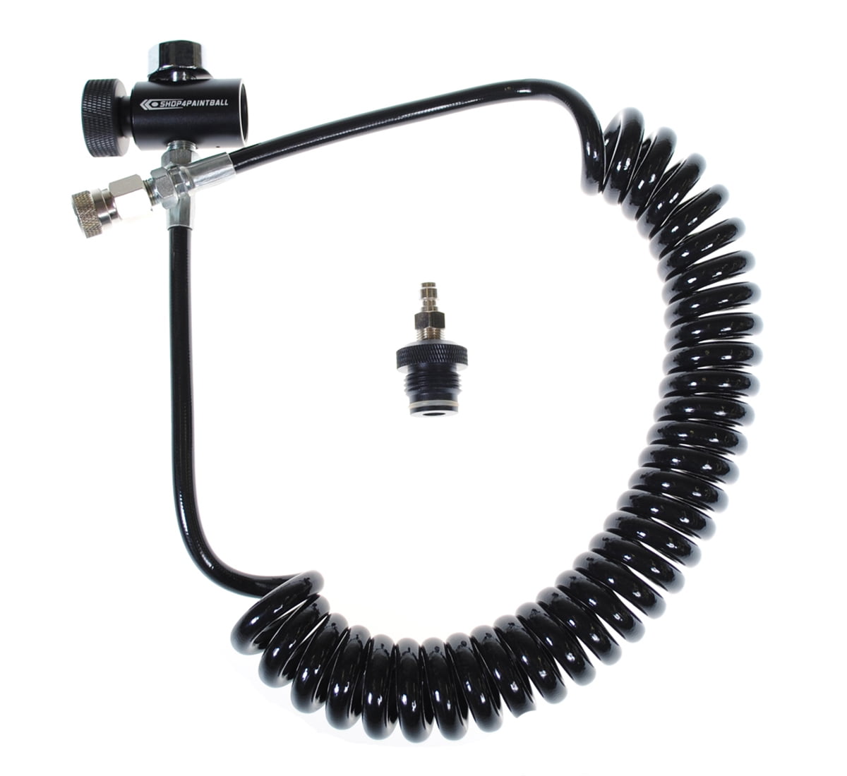 Shop4Paintball Remote Line Coil Quick Disconnect Gauge Paintball