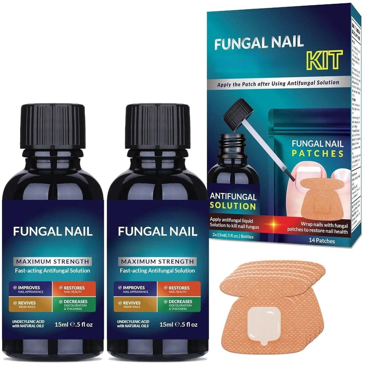Tolnaftate Vs Undecylenic Acid For Toenail Fungus ShopEaseWaves prevent Toenail Fungus Extra Strength Kit: Nail Liquid