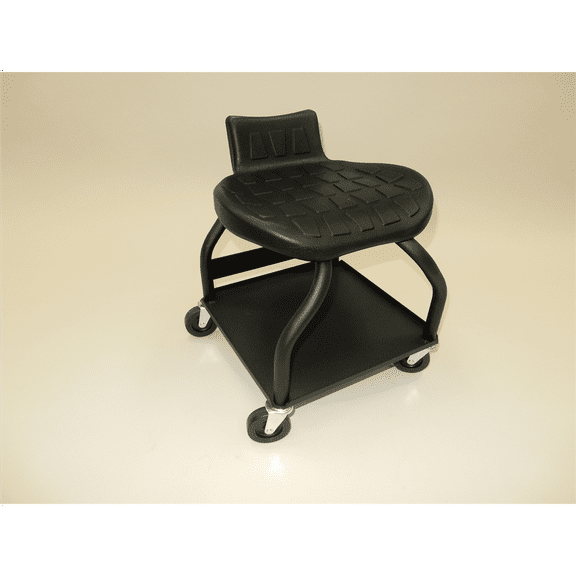 ShopSol Mechanics Stool 400 lbs capacity polyurethane seat