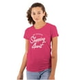 thumbnail image 1 of Shopaholic Aunt Cute Cool Fun Auntie Womens Fitted Plus Size Graphic Tee Brisco Brands 2X, 1 of 5