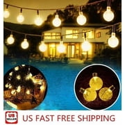 Shopaworld Outdoor 20 ft Solar Powered 30 LED Rope Light