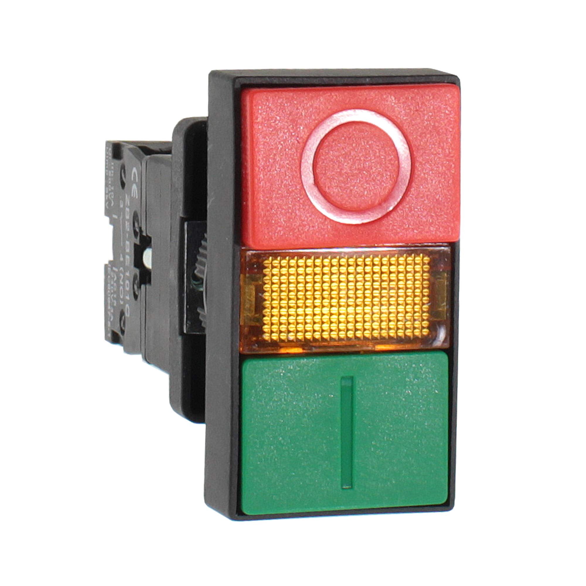 Shopcorp Double Head Push Button with Signal Lamp – On/Off Start/Stop ...