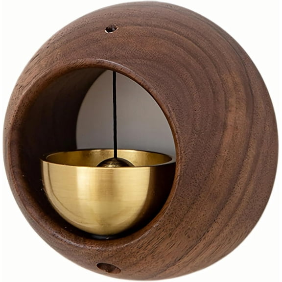 Shopkeepers Bell, Door Open Chime, Decorative Hanging Jingle Bell for Doors and Refrigerators, Cute Magnetic Doorbell, Brass Hand Bell, Unique Gift