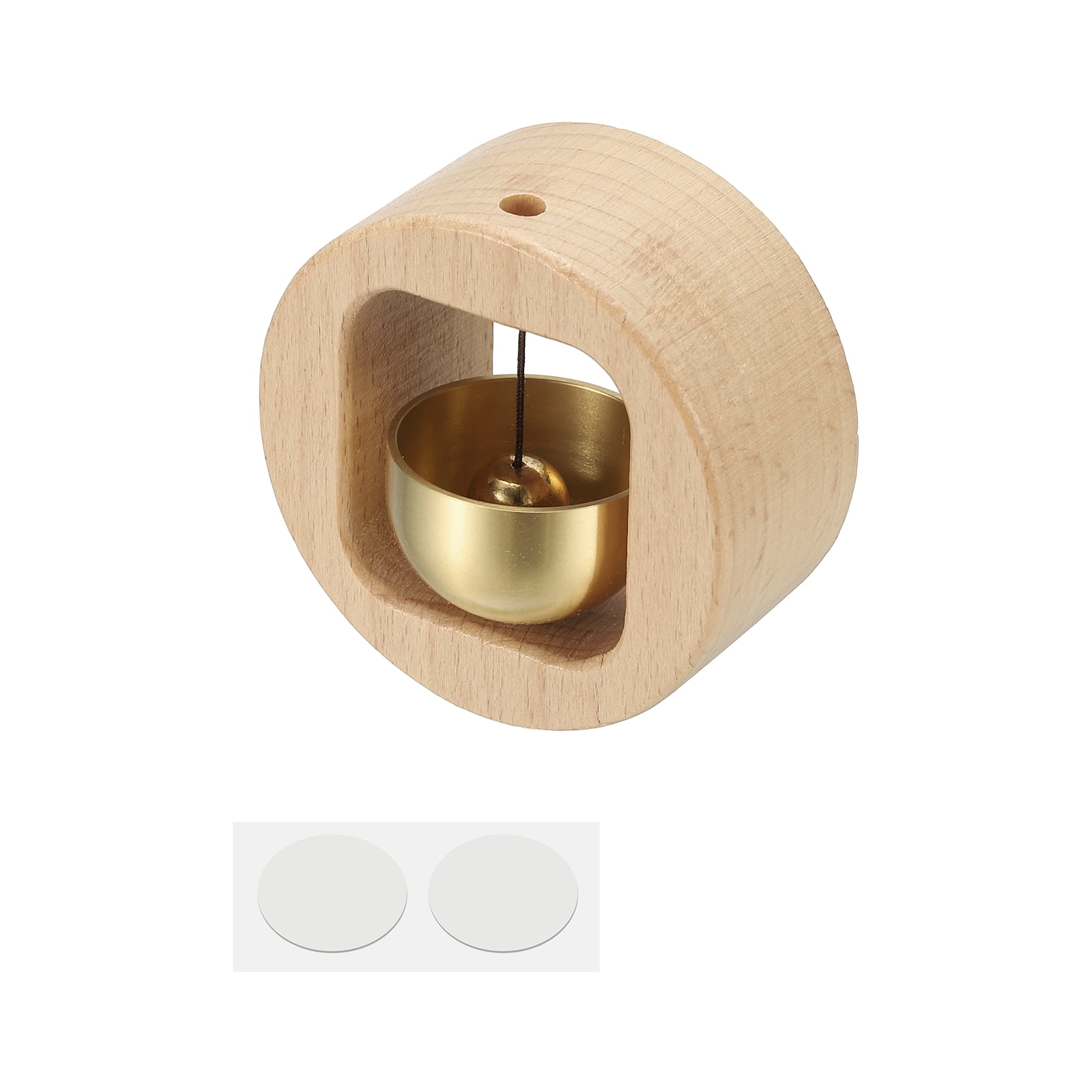 Shopkeepers Bell, Wood Chime Hanging Magnetic Door Bell Self-adhesive ...