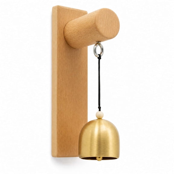 Shopkeepers Bell for Door Opening - Wooden Door Bell - Door Chime for Business When Entering - Bells for Door - Dog Door Bell