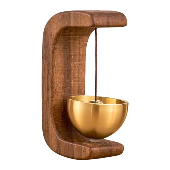 Shopkeepers Bells Wood Doorbell Windbell for Refrigerator Room Porch Garden and Backyard Indoor Outdoor Decors Decorative Doorbell