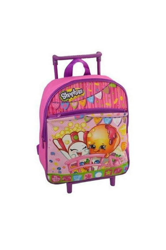 Shopkins Backpack Rolling Backpack Travel Backpack 12"