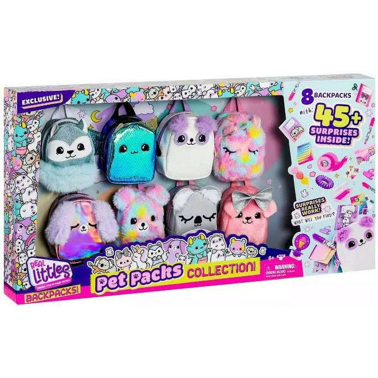 Shopkins Backpacks Pet Packs Collection 8 Backpacks 45 Surprises