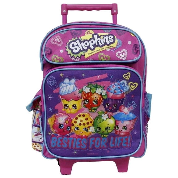 Shopkins Besties for Life Rolling Backpack