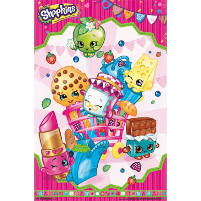 Shopkins - Cart Poster Print (22 x 34) - Walmart.com