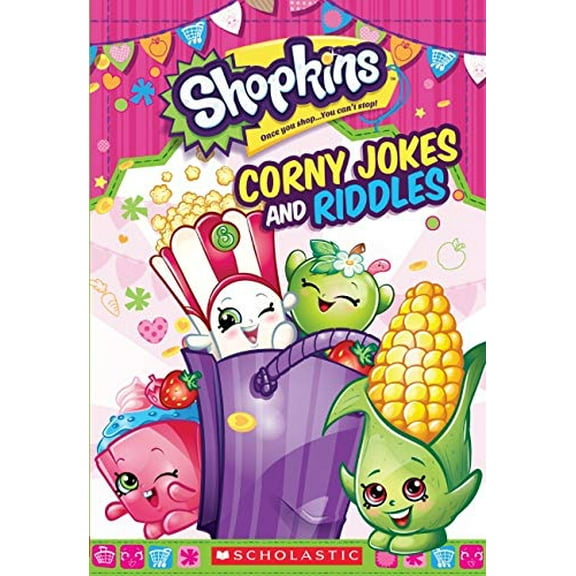 Pre-Owned Shopkins: Corny Jokes and Riddles (Paperback) 0545940494 9780545940498