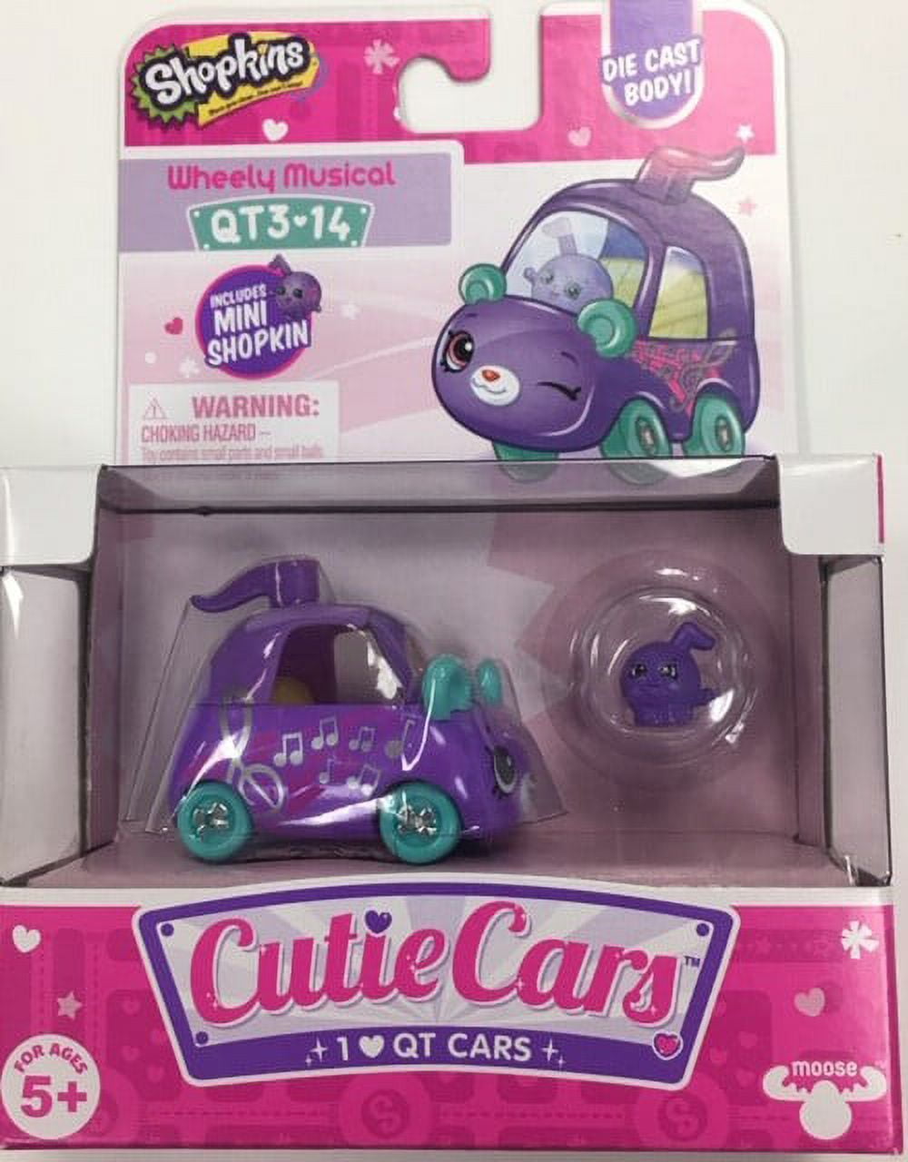 Shopkins Cutie Cars - Wheely Musical Diecast QT3-14