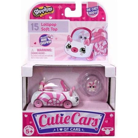Shopkins Cutie Cars #15 Lollipop Soft Top with Mini Shopkin Exclusive