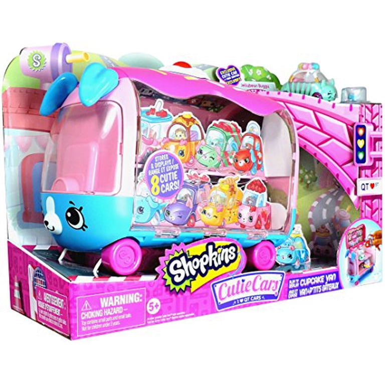 Shopkins Cutie Cars : Cupcake Van (Bilingual) - Walmart.com