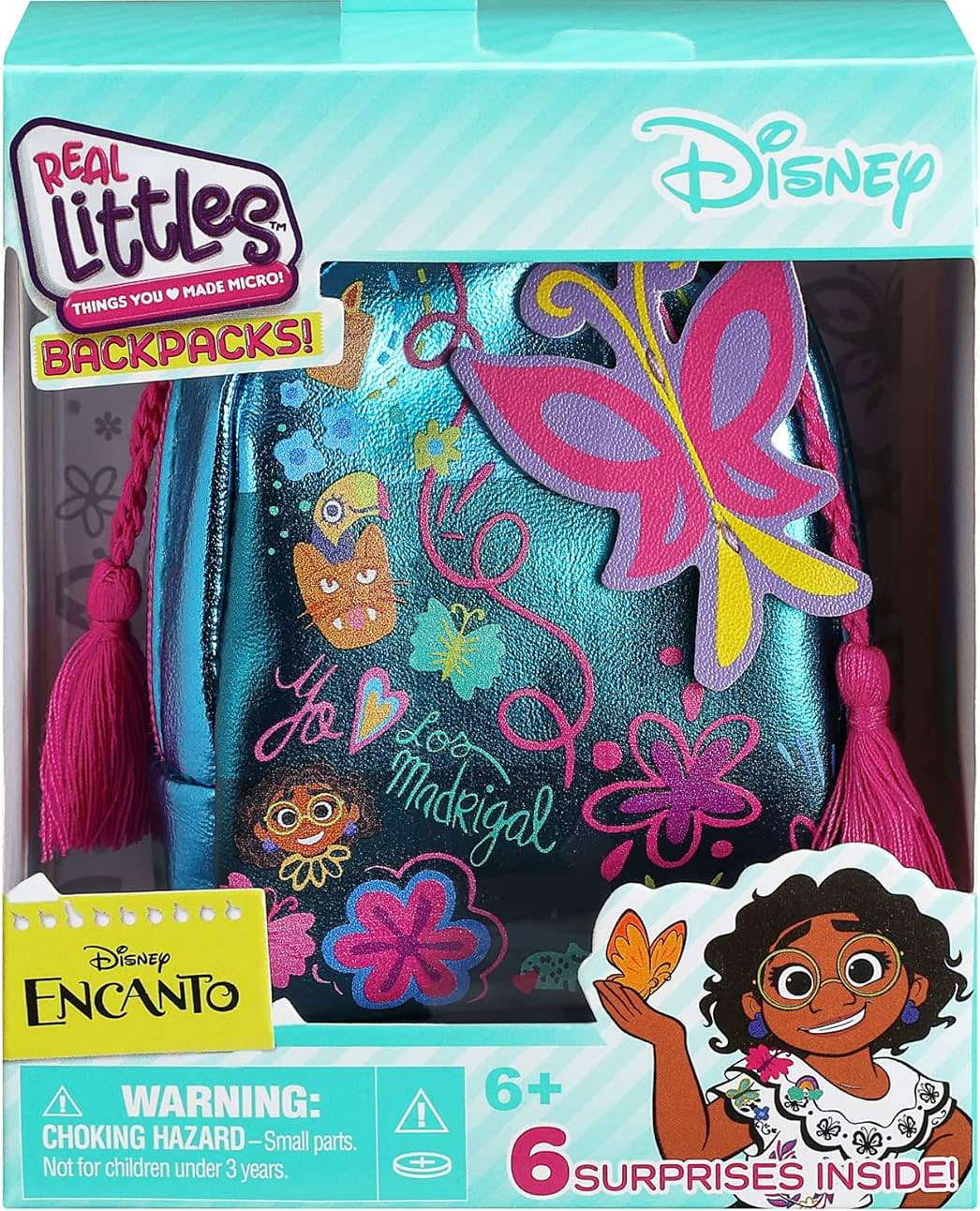 MOOSE TOYS Shopkins Disney Backpacks! Encanto Mystery Pack (6 Surprises!)