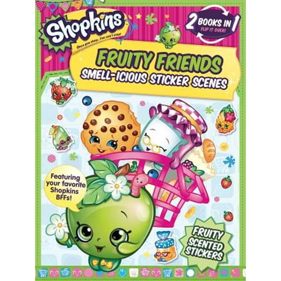 Pre-Owned Shopkins Fruity Friends/Strawberry Kiss (Sticker and Activity Book) (Paperback) 1499802234 9781499802238