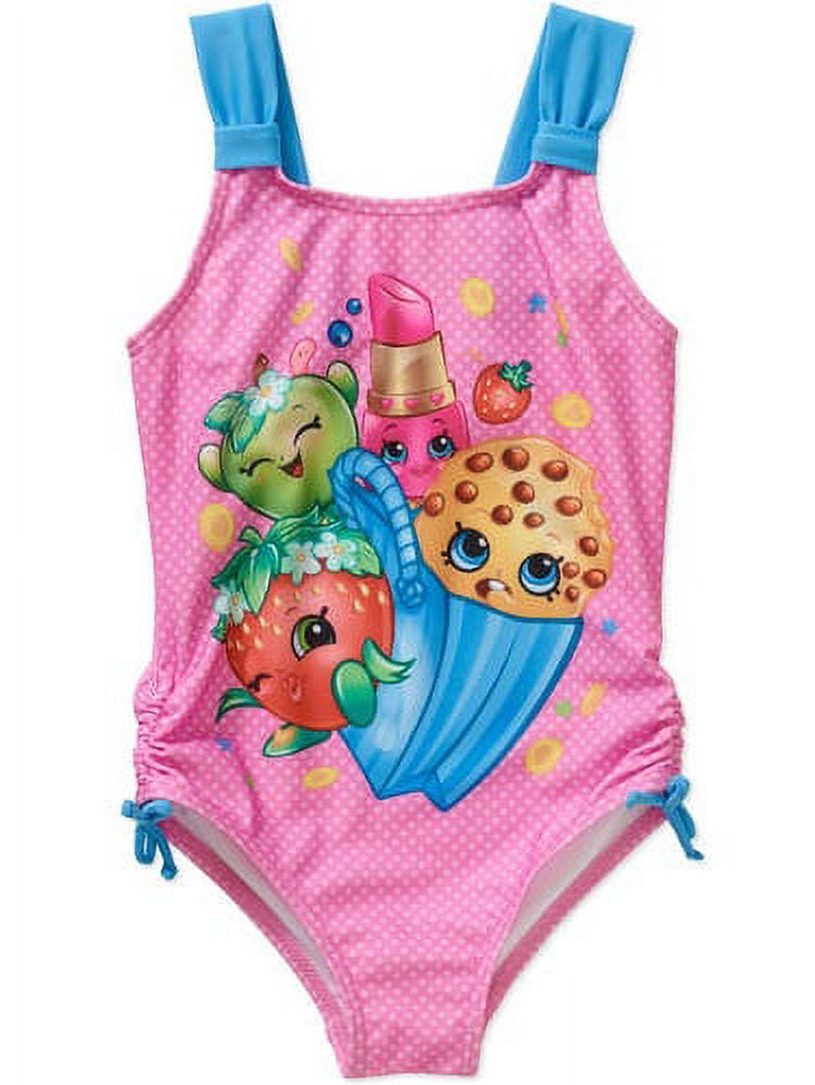 Shopkins Girls' One Piece Swimsuit - Walmart.com