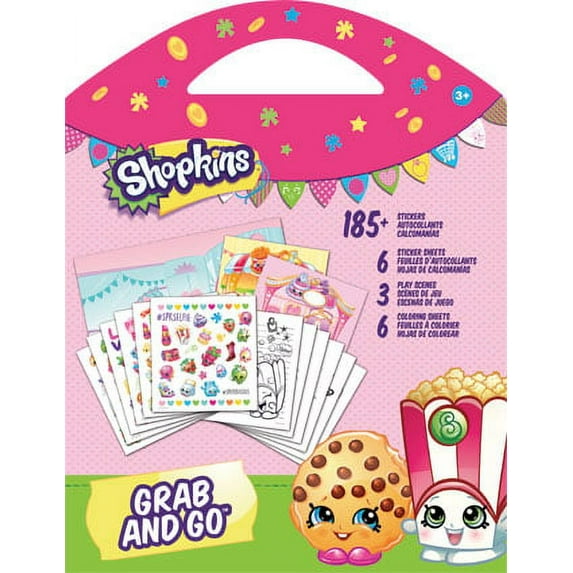 Shopkins Grab & Go Stickers