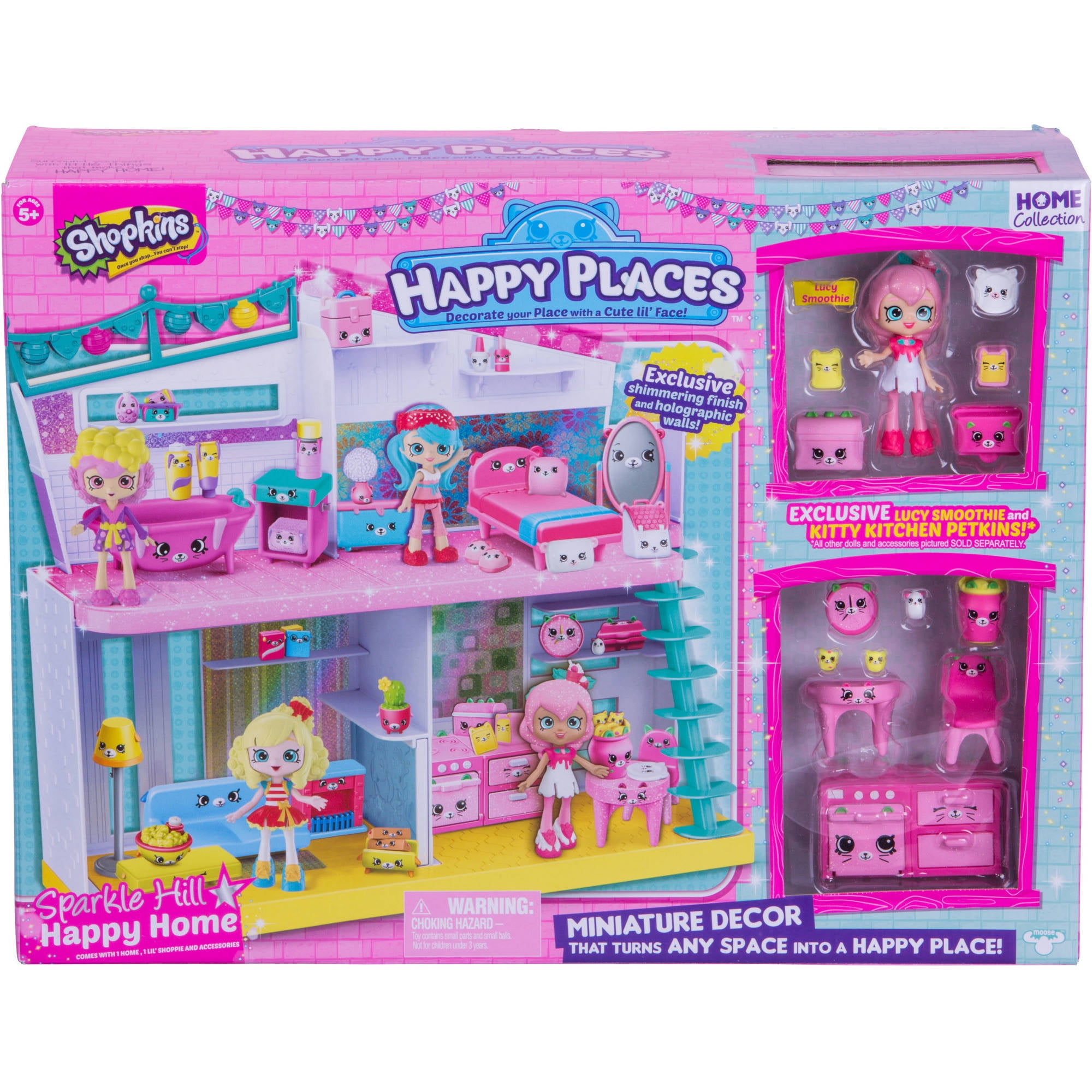 Funtoys Shopkins Happy Home Happy Places House Playset with Toy