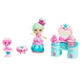 thumbnail image 1 of Shopkins Happy Places Welcome Pack Small Doll Playset, 1-Pack Fabulous Fox Vanity, 1 of 6