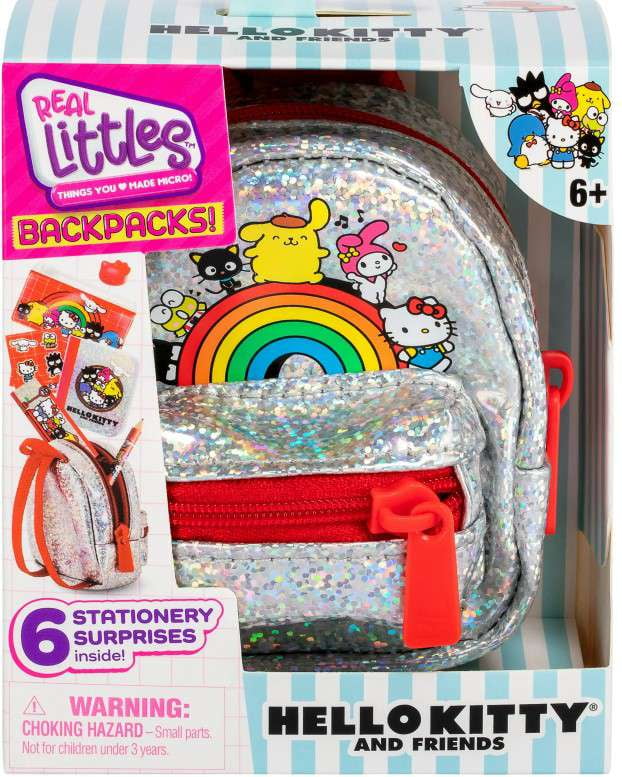 Moose Toys Real Littles Sanrio Hello Kitty Backpack Series 1, Mini