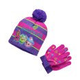 thumbnail image 1 of Shopkins "I Love Glitter" Beanie & Gloves Set (Youth One Size) - magenta/purple, one size, 1 of 2